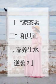 “凉茶老三”和其正，靠养生水逆袭？
