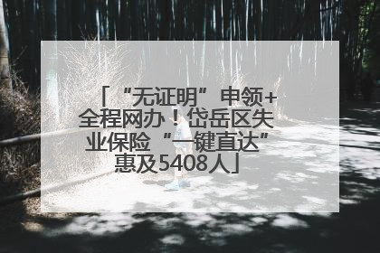 “无证明”申领+全程网办！岱岳区失业保险“一键直达”惠及5408人
