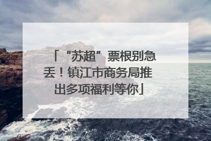 “苏超”票根别急丢！镇江市商务局推出多项福利等你