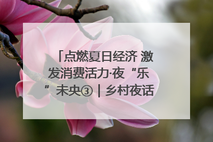 点燃夏日经济 激发消费活力·夜“乐”未央③｜乡村夜话探寻“月下生金”的“共富密码”