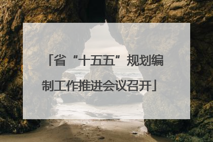 省“十五五”规划编制工作推进会议召开