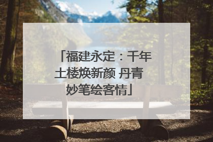 福建永定：千年土楼焕新颜 丹青妙笔绘客情