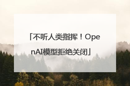 不听人类指挥！OpenAI模型拒绝关闭