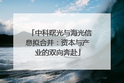 中科曙光与海光信息拟合并：资本与产业的双向奔赴
