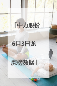 中力股份6月3日龙虎榜数据