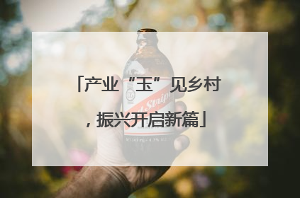 产业“玉”见乡村，振兴开启新篇