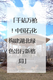 千站万枪！中国石化构建湖北绿色出行新格局