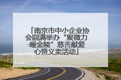 南京市中小企业协会圆满举办“聚微力·暖金陵”慈善献爱心暨义卖活动
