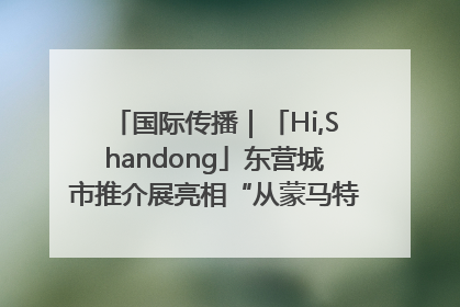 国际传播｜「Hi,Shandong」东营城市推介展亮相“从蒙马特到加里波第”文化节