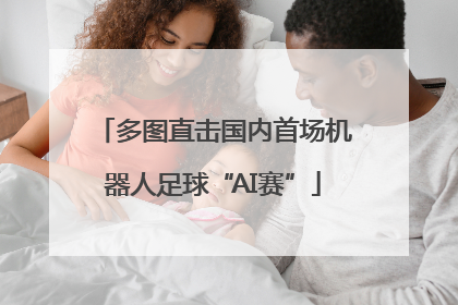 多图直击国内首场机器人足球“AI赛”