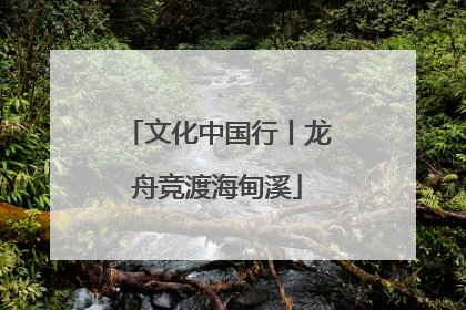 文化中国行丨龙舟竞渡海甸溪