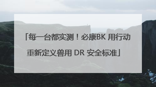 每一台都实测！必康BK 用行动重新定义兽用 DR 安全标准