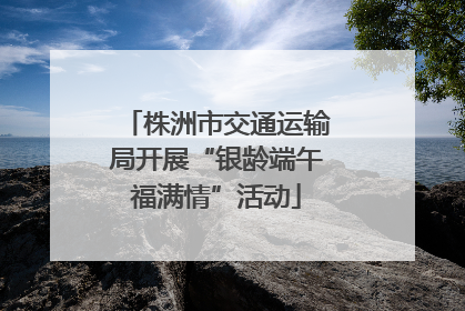 株洲市交通运输局开展“银龄端午福满情”活动