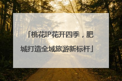 桃花IP花开四季，肥城打造全域旅游新标杆