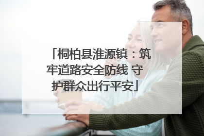 桐柏县淮源镇：筑牢道路安全防线 守护群众出行平安