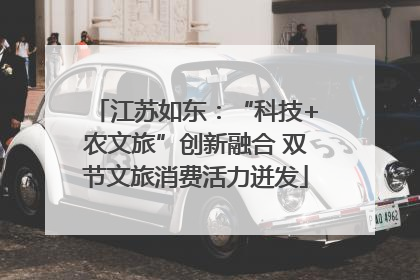 江苏如东：“科技+农文旅”创新融合 双节文旅消费活力迸发