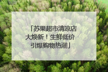 苏果超市清凉店大焕新！生鲜低价引爆购物热潮