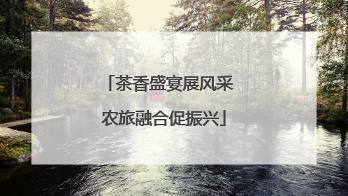 茶香盛宴展风采 农旅融合促振兴