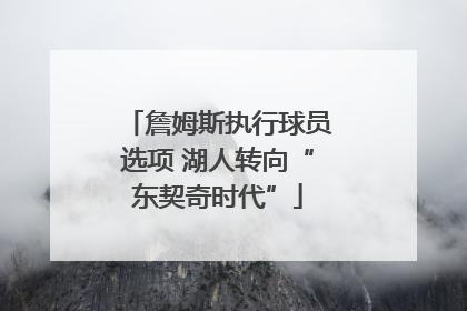 詹姆斯执行球员选项 湖人转向“东契奇时代”