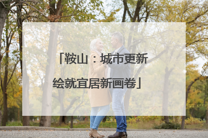 鞍山：城市更新绘就宜居新画卷
