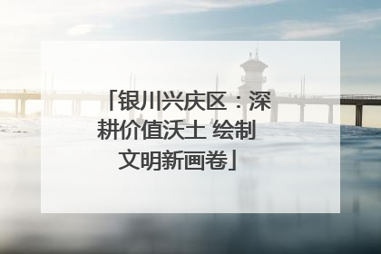银川兴庆区：深耕价值沃土 绘制文明新画卷