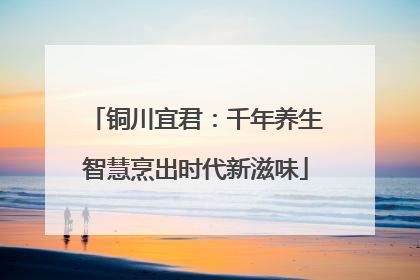 铜川宜君：千年养生智慧烹出时代新滋味