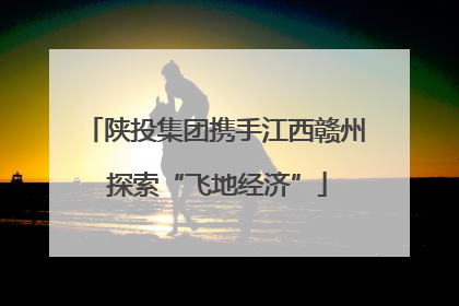 陕投集团携手江西赣州 探索“飞地经济”