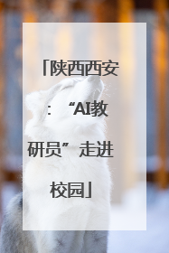 陕西西安：“AI教研员”走进校园