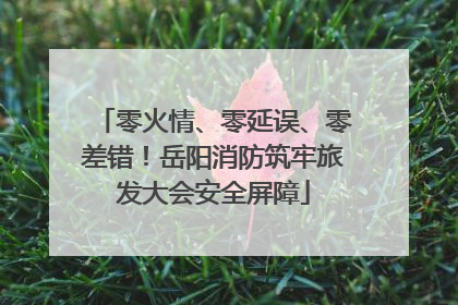 零火情、零延误、零差错！岳阳消防筑牢旅发大会安全屏障
