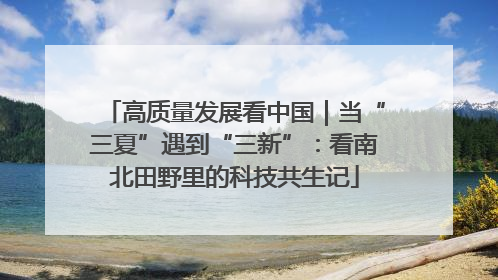 高质量发展看中国｜当“三夏”遇到“三新”：看南北田野里的科技共生记